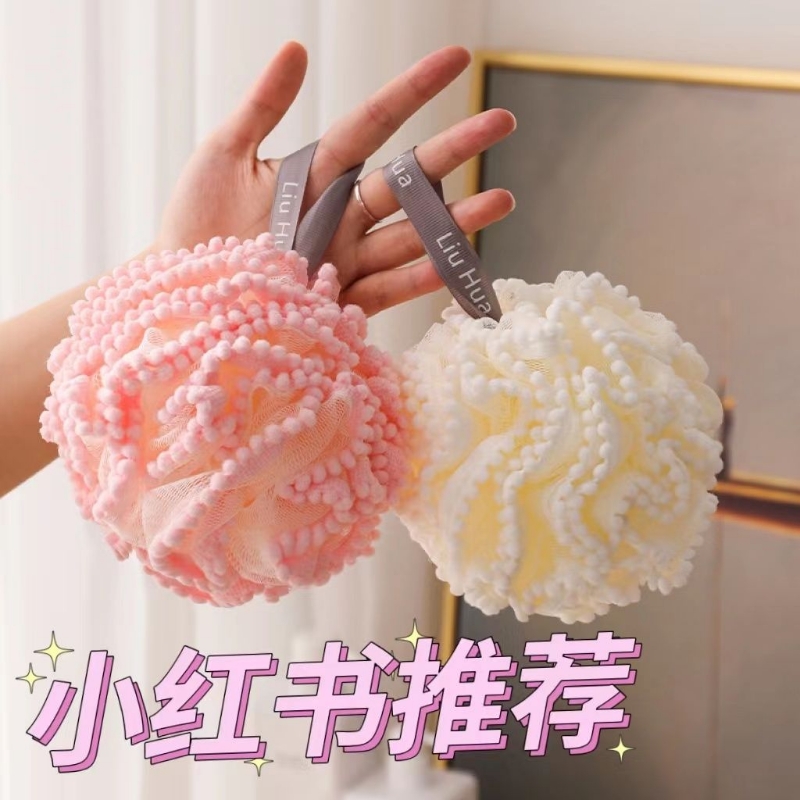 沐浴花球高档不散男女大号泡泡洗澡神器超柔软搓澡浴花浴球洗浴用