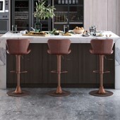 吧台椅高脚凳吧台凳酒吧椅椅子轻奢家用升降旋转北欧7215 7201