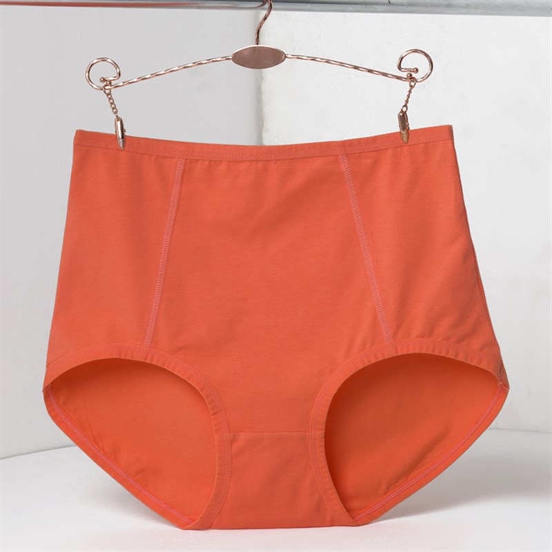 女士大码纯棉内裤高腰胖mm加肥加大200斤妈妈内裤棉质面料收腹全
