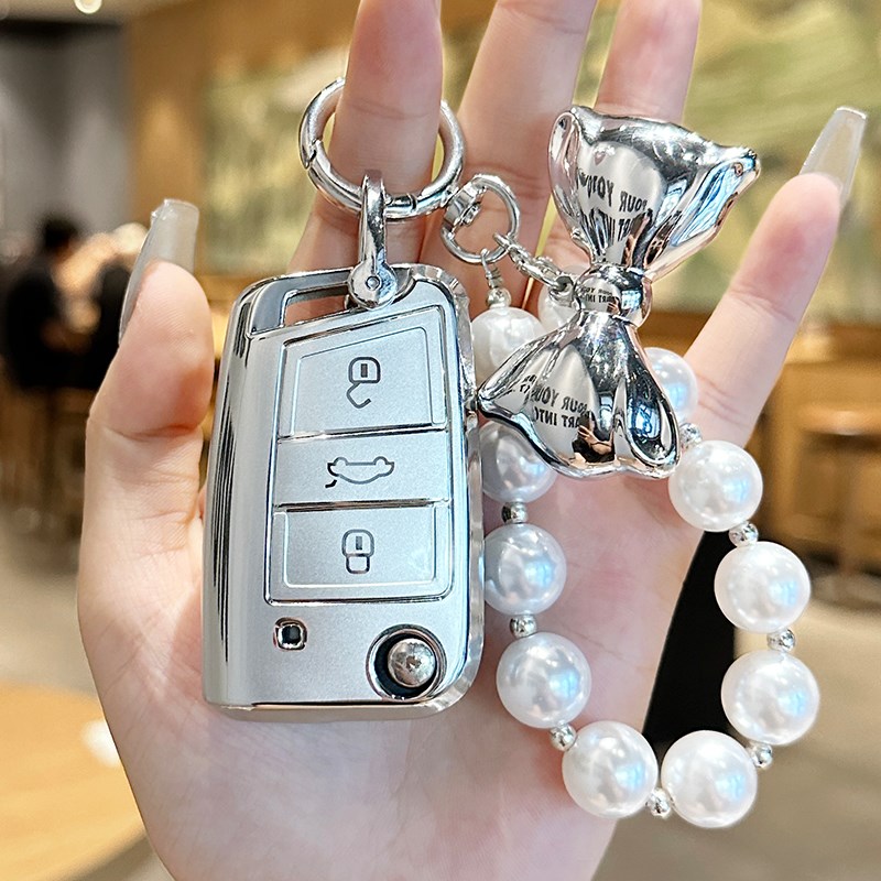 大众捷达钥匙套专用2025新25款va7捷达vs7高档女va3一汽vs5汽车壳