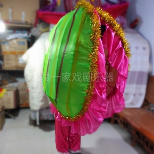 新款扭秧歌海水蚌河蚌壳精贝壳蛤蜊舞台表演出服装庙会红社火道具