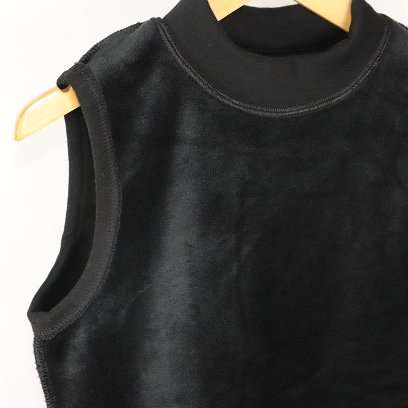 吊带背心女加厚不倒绒无袖半高领t恤紧身大码打底衫保暖加绒内穿,女装/女士精品,背心吊带,淘宝优惠券,粉丝福利购,淘宝优惠卷