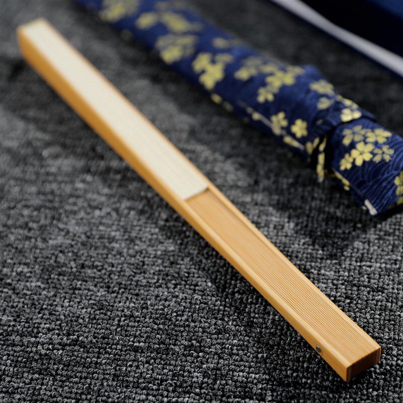 9.5寸18方苏工高档老料玉竹合青挑灯方纯手工折扇 刮宓贴梁工艺