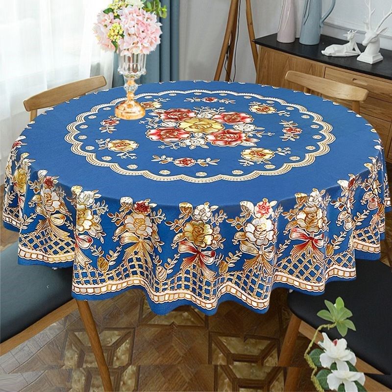 圆桌桌布防水防油防烫pvc桌垫餐桌布艺家用酒店圆形餐布方桌台布,居家布艺,桌布,淘宝优惠券,粉丝福利购,淘宝优惠卷