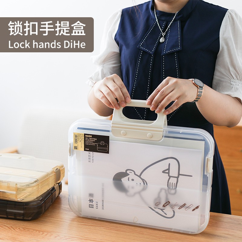 文件袋透明塑料大号文件夹资料袋试卷产检资料收纳袋A4档案袋公文