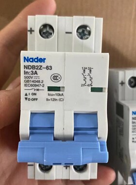 Nd 良信直流空气关NDZ  两极直流断路器小型空