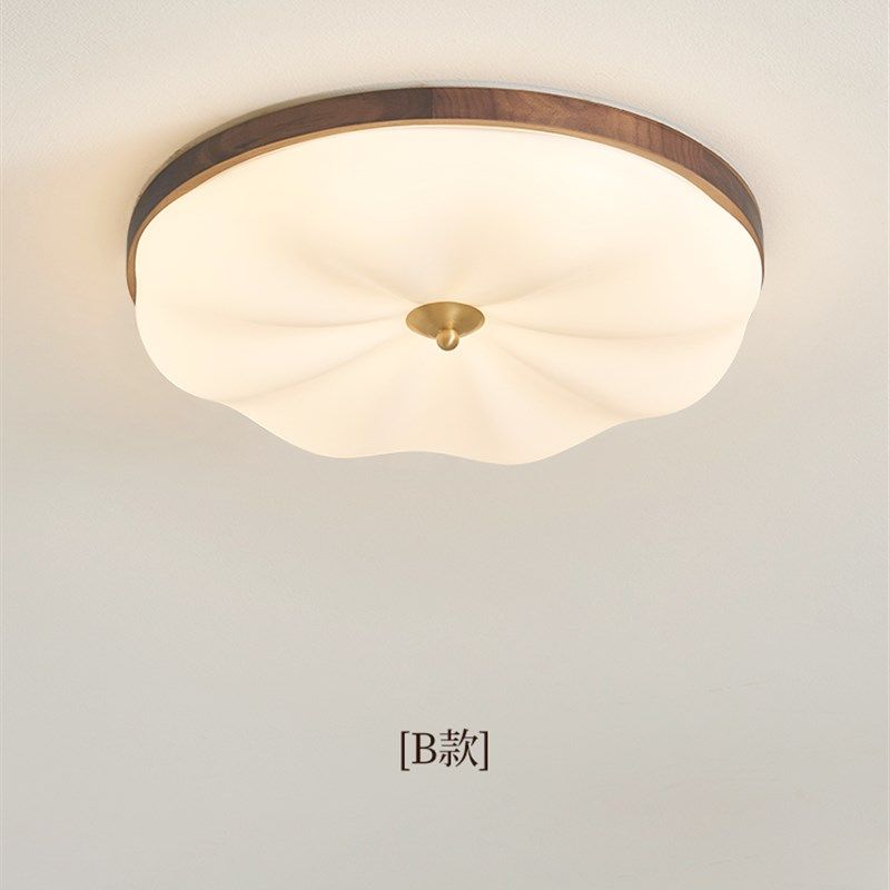 护眼无频闪卧室灯书房全光谱ld灯新胡桃木房间智能灯具,家装灯饰光源,护眼吸顶灯,淘宝优惠券,粉丝福利购,淘宝优惠卷