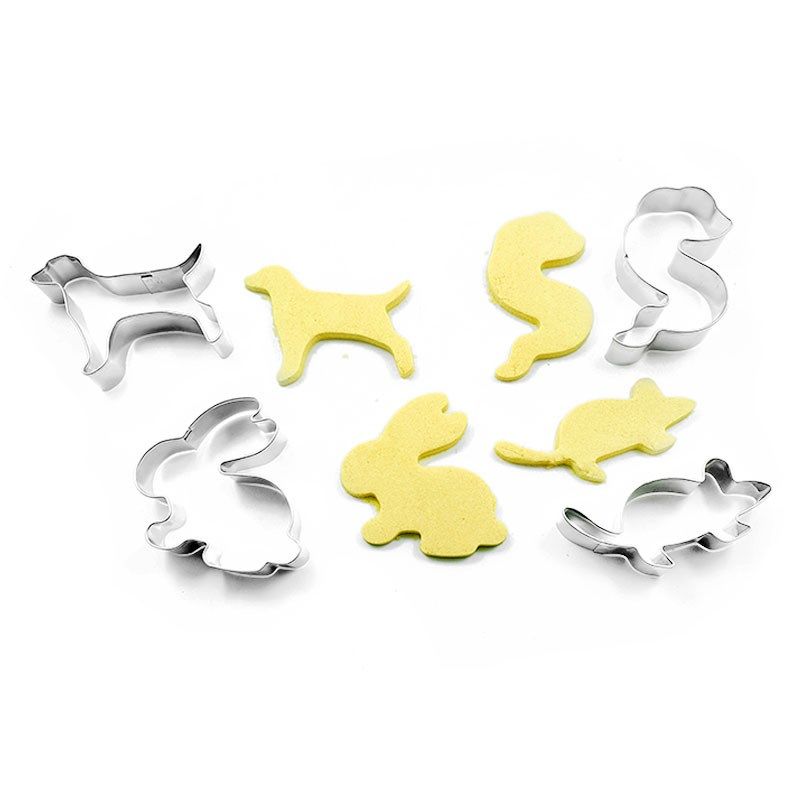 动物饼干模具生肖馒头模具切模装儿童蔬果辅食水果切形状家用