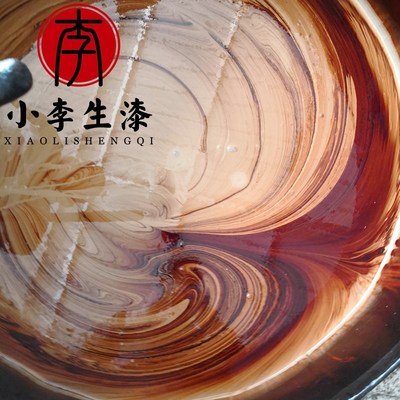 棺木生漆寿木寿材农村生漆 土漆 纯正黑色 国漆 天然漆大漆