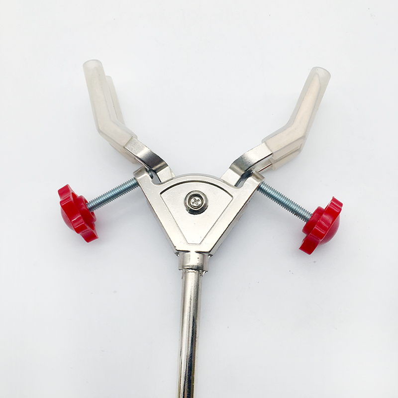 万用夹搅拌机夹四爪冷凝管夹超长特大号调万用夹烧瓶夹38cm长