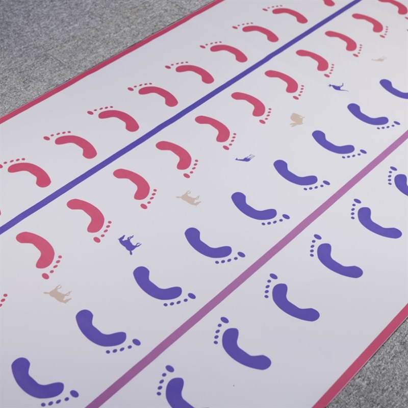 感统训练脚步器儿童体能运动器材手脚并用地垫游戏地毯手脚印玩具