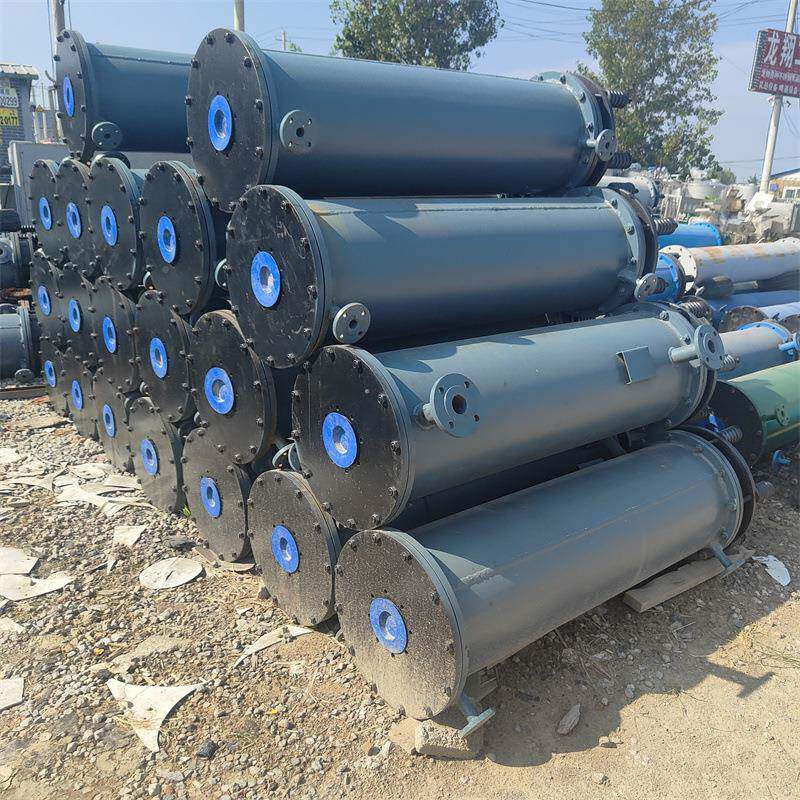 二手60立方米石墨冷5器 工业冷却设备 10方平米冷凝凝器