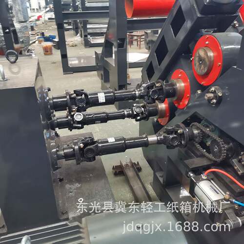 UM280B蒸汽加热万向节传动瓦楞LUM-B-28纸板单产面机双 层L坑纸生