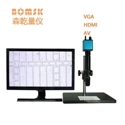 微真4K超微高清数HDMI码显微镜大MXW视野视频显镜单筒电子显镜
