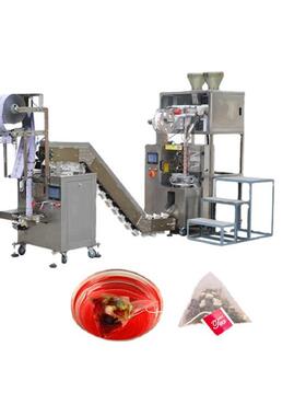 茶叶包装机 透明膜无纺布三角袋茶叶包装机 尼龙立体三角包装机