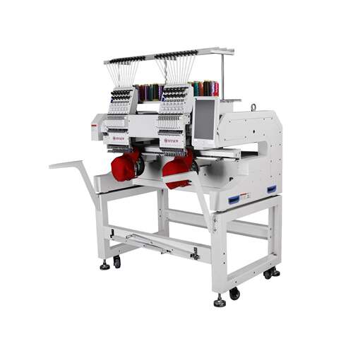 【美绣JS1202 5M0*89530CM 双头1】2针商用电脑全尔自绣花机