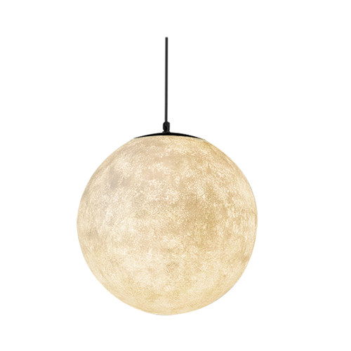 户外防水吊灯月亮灯月球灯庭院别墅灯球形灯装饰简约室外灯