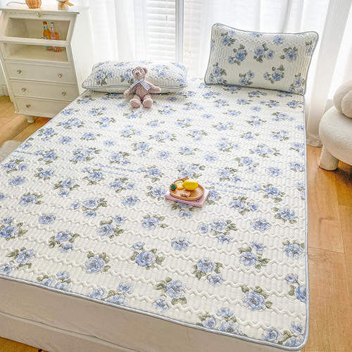 【冰凉一夏】乳胶凉席三件套可折叠可机洗水洗1