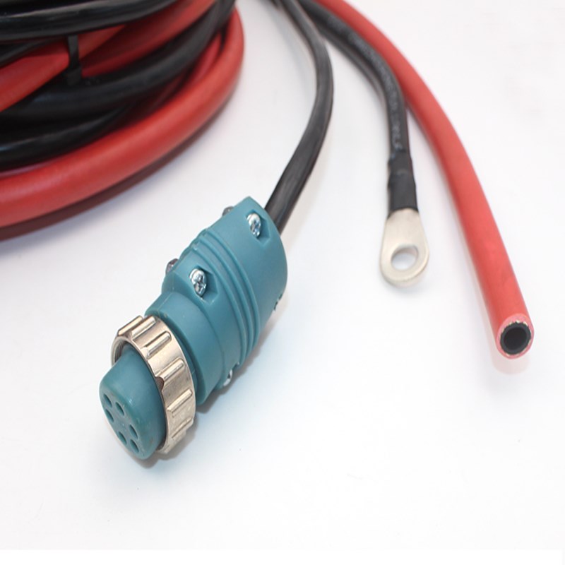 送丝机全套国标连接线二保焊机6芯7芯九芯控制线气管气保焊中途线