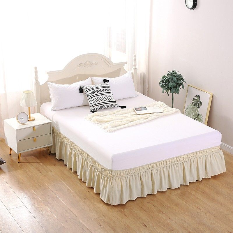 内嵌式酒店宾馆床裙不带床面松紧床围裙单件欧式防滑床罩裙式定做,床上用品,床裙,淘宝优惠券,粉丝福利购,淘宝优惠卷