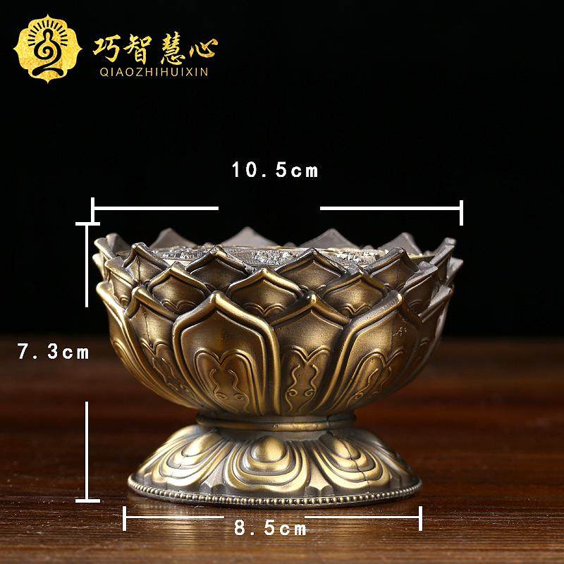 手摇转经轮底座锌铜合金电镀鎏金藏传密宗用品通用八吉祥莲花底座,家居饰品,桌面摆件,淘宝优惠券,粉丝福利购,淘宝优惠卷