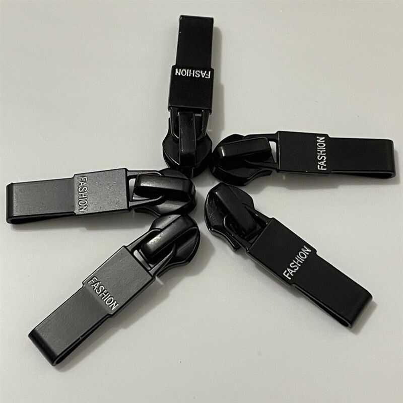 反装防水尼龙拉链头配件3号4号5号7号8号10号外套反向隐形拉锁头