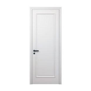 法式木门实木复合烤漆门室内门卧室门装门白色多层实木烤漆门