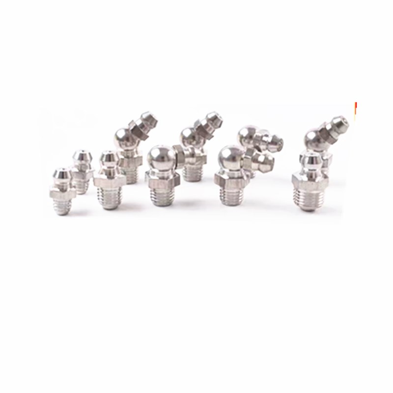 奶油嘴盒装修理包黄油枪直弯奶油嘴奶油咀镀镍油嘴MM1装