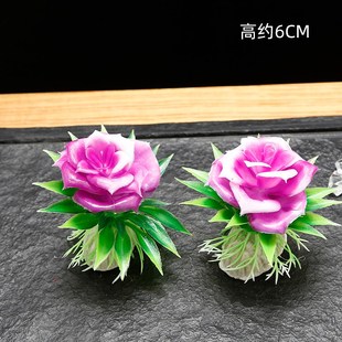 酒店餐饮中餐寿司菜品点缀冷菜凉菜日料盘式刺身盘饰摆盘装饰草