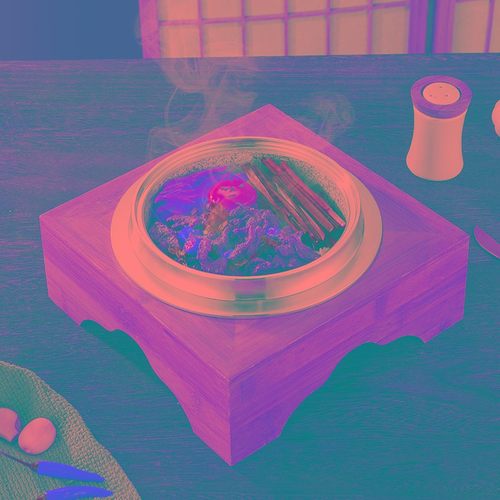 韩式云石煲石锅拌饭专用锅抗裂商用石锅石碗天然石韩国酱汤锅木架