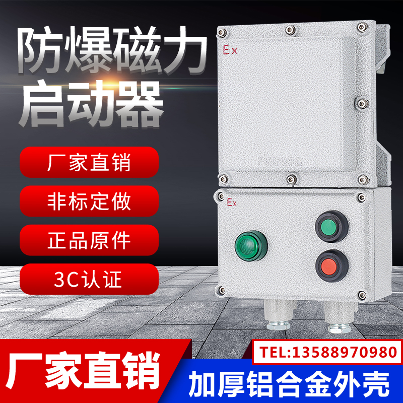 BQC53磁力器断路器电磁开关箱水泵电机防爆电气防爆箱正压防爆柜