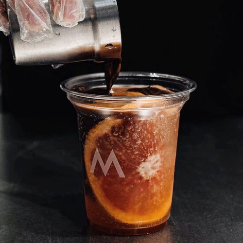 MStand同款咖啡冷饮杯网红高透明
