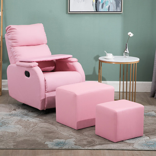 美容体验大角度躺椅美甲可躺椅子纹绣美睫足浴足疗床单人多功能沙