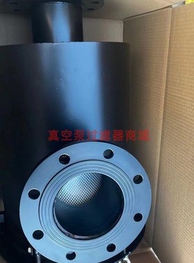 F008真空过滤器 4寸真空泵粉尘过滤桶总成 滤芯除尘滤桶. 可做法