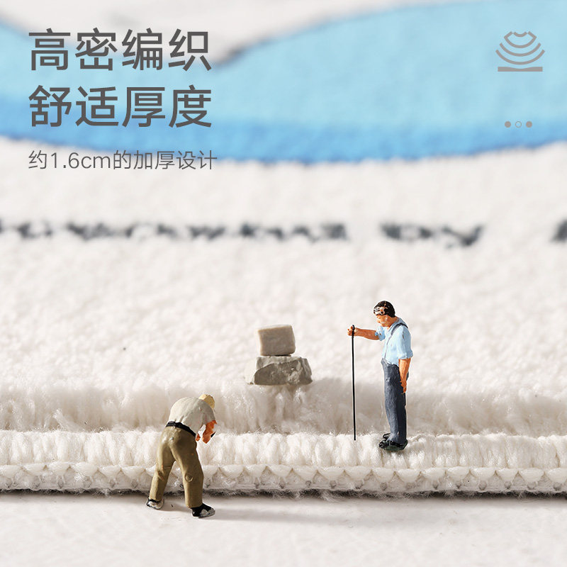 大江卧室地毯哆啦梦房间床边毯儿童卡通地垫客厅茶几毯床前毛毯,居家布艺,床边毯,淘宝优惠券,粉丝福利购,淘宝优惠卷