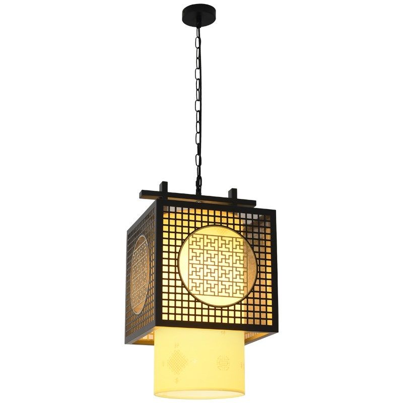 现代新铁艺吊灯饭店大厅过道玄关灯具中古风民宿酒店灯饰,家装灯饰光源,酒店/宴会厅/餐饮吊灯,淘宝优惠券,粉丝福利购,淘宝优惠卷