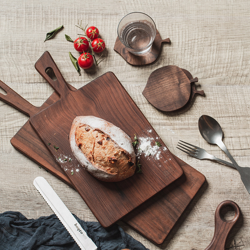 N.ou 砧板家用实木整木砧板小宿舍水果菜板美食面包板,厨房/烹饪用具,砧板/菜板,淘宝优惠券,粉丝福利购,淘宝优惠卷