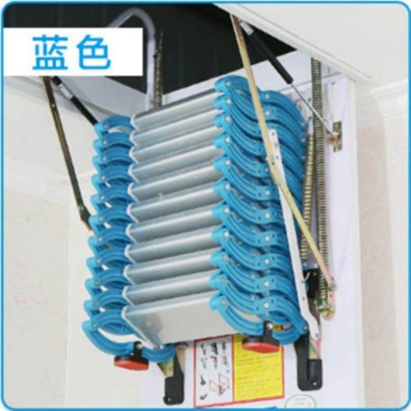 电动锻造遥控全自动阁楼折叠伸缩楼梯家用室内隐藏伸拉梯加厚碳钢,全屋定制,整体楼梯,淘宝优惠券,粉丝福利购,淘宝优惠卷