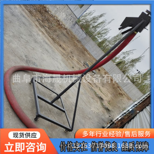 玉米小麦水泥沙子上料机 加工软管螺旋抽粮机 家用车载吸粮机