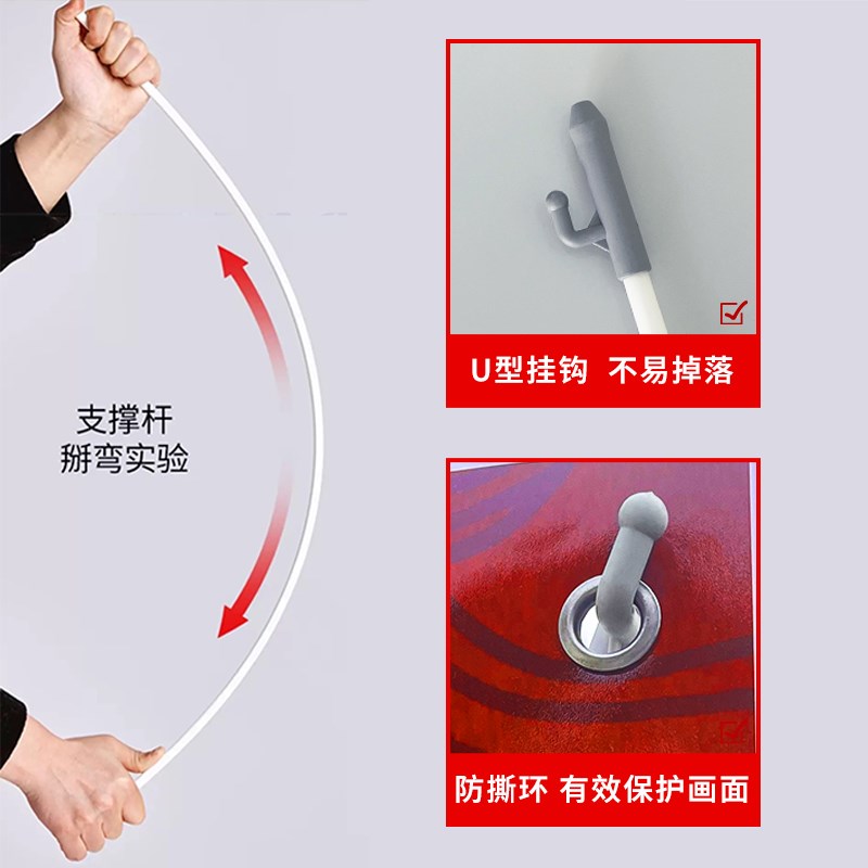 易拉宝展示架定制海报结婚纱照设计X展架婚礼迎宾支架易拉宝架子