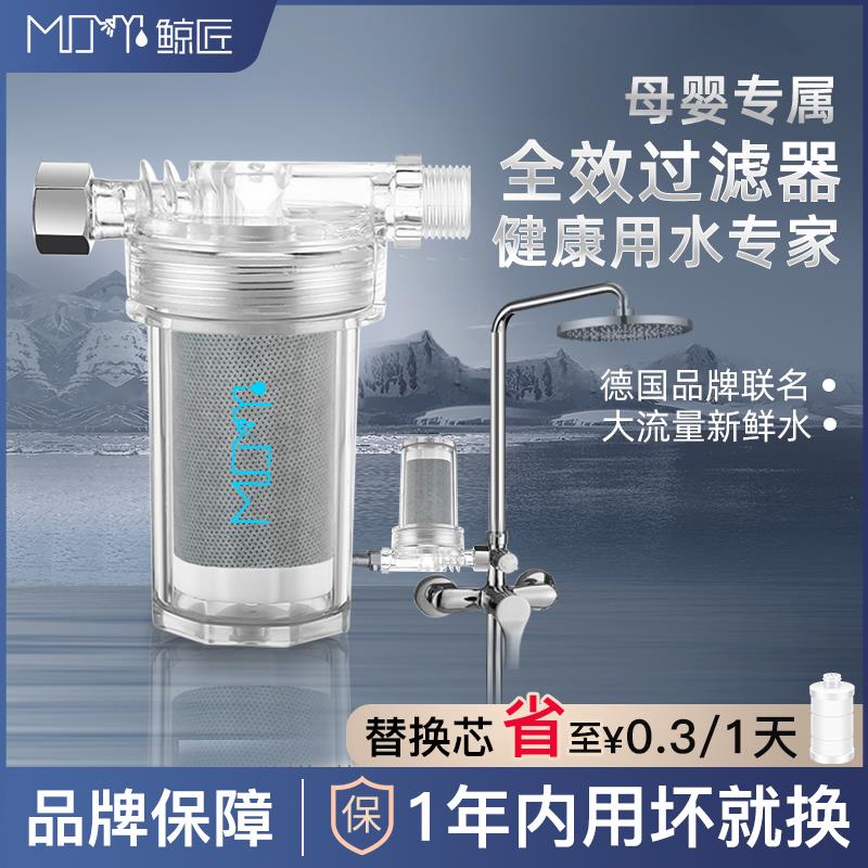 家用花洒过滤器自来水洗澡除氯净水器浴室水龙头淋浴喷头除杂滤芯