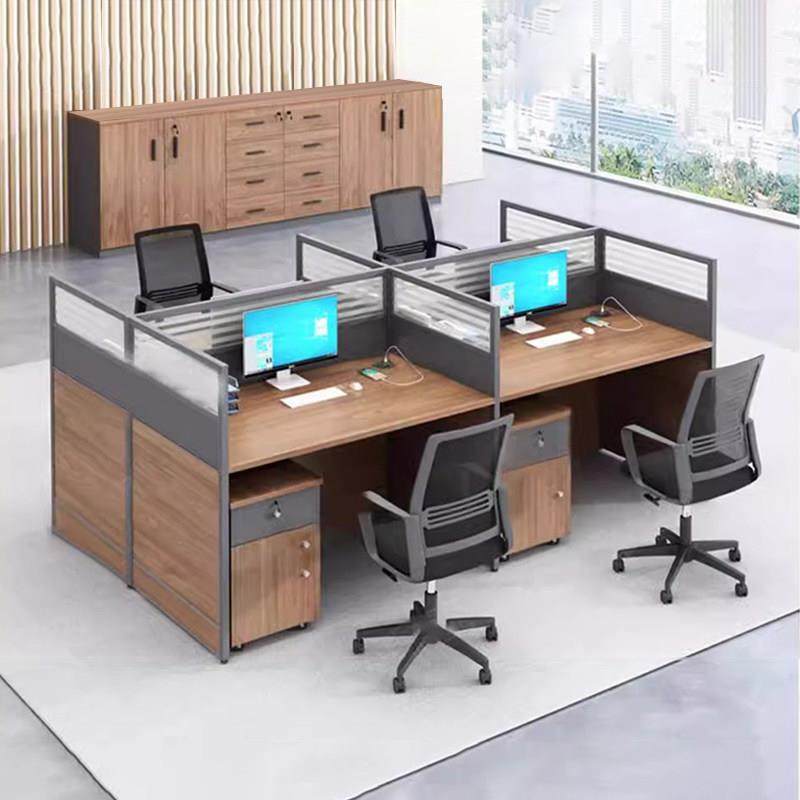 工位办公桌简约4人位卡座现代公司屏风办公桌椅组合办公室员工位,商业/办公家具,组合/屏风工作位,淘宝优惠券,粉丝福利购,淘宝优惠卷