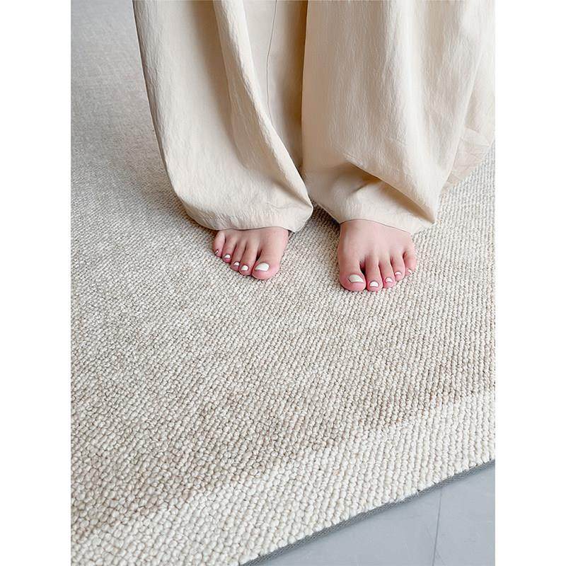 乔南家居侘寂风客厅羊毛混纺家用免打理灰色别墅地毯卧室高级地垫,居家布艺,地毯,淘宝优惠券,粉丝福利购,淘宝优惠卷