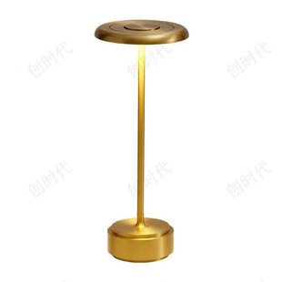 创意卧室护眼阅读书床头灯复古酒吧桌灯氛围触摸调光充电台灯