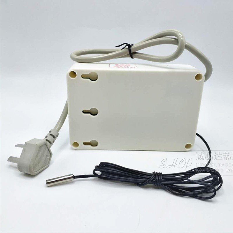 全自动数显智能温控器水族陆龟养殖温度控制开关电子温控仪插座式