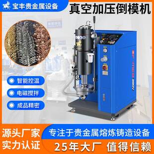宝丰贵金属倒模机 真空加压铸造机 高密度首饰吊坠加工倒模设备