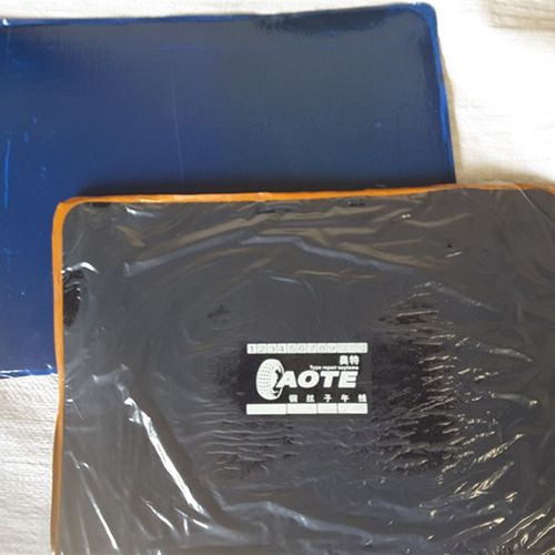 全新四方垫270宽370长外胎冷补胶片汽车轮胎修理补片丁基加固垫