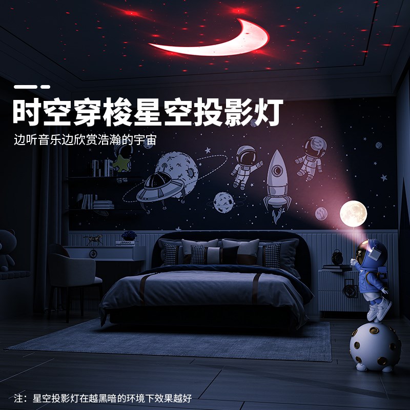 太空人大型宇航员音响大气落地摆件客厅电视乔迁礼品氛围灯装饰品