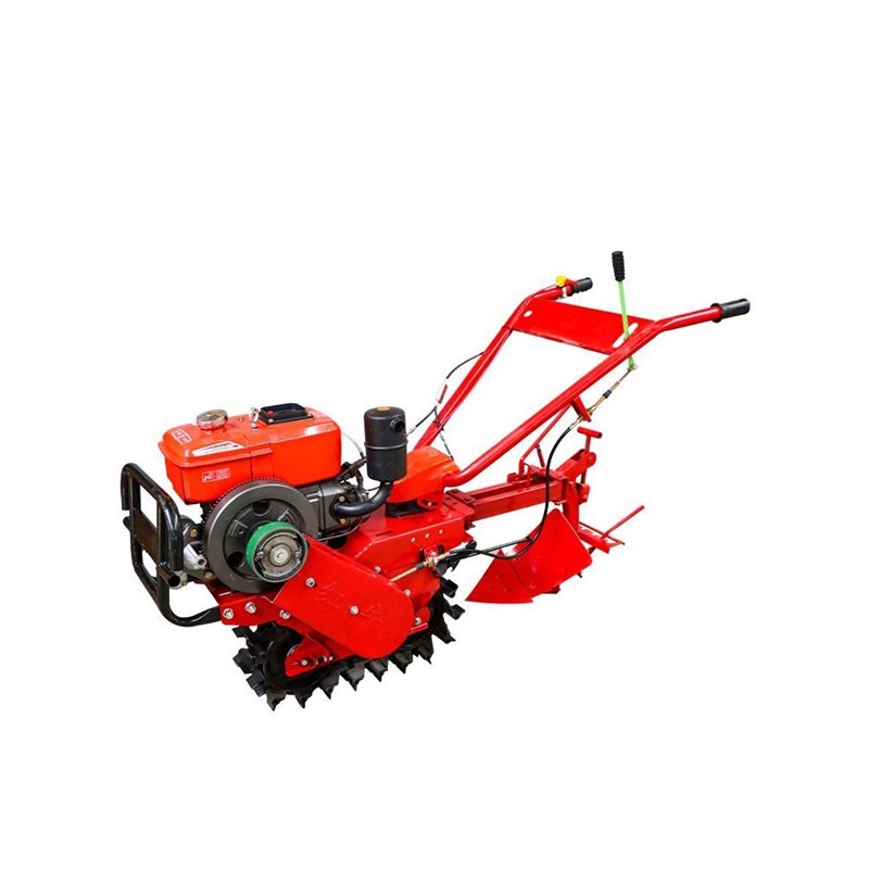 链轨微耕机家用小型耕地机翻地机 山地多功能开沟施肥播种犁地机