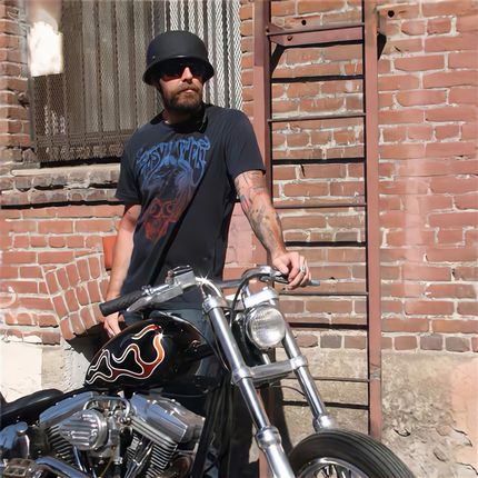 TTCO德式大兵机车复古半盔夏季个性哈雷瓢盔电动车太子玻璃钢头盔